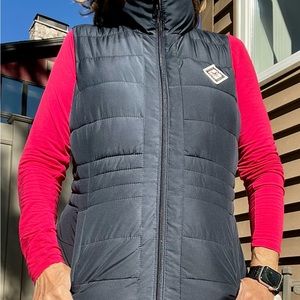 Navy blue Hollister, vest.  Size Medium